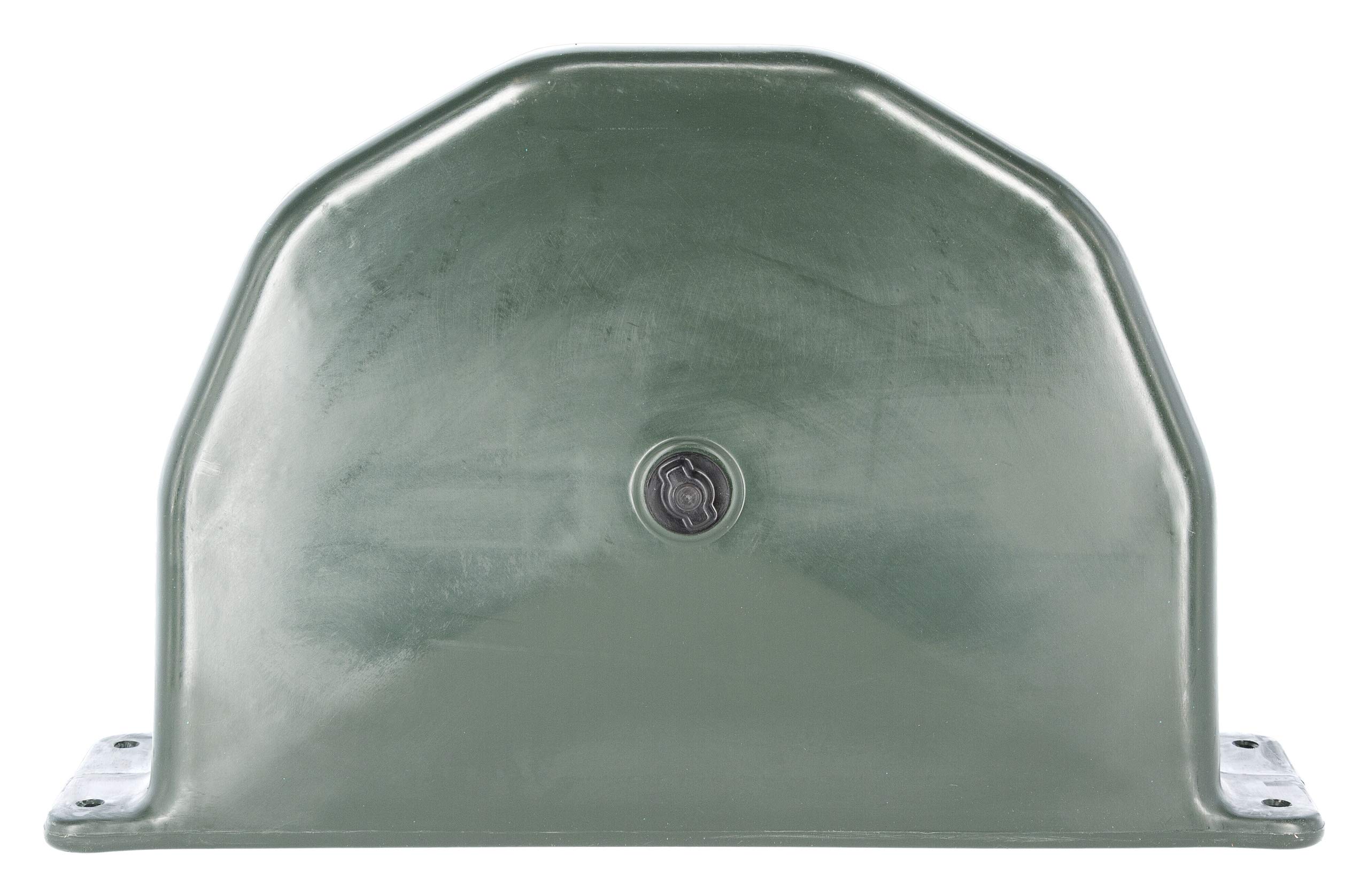 Kerbl Mangeoire Semi-Circulaire en Plastique - Vert - 324825