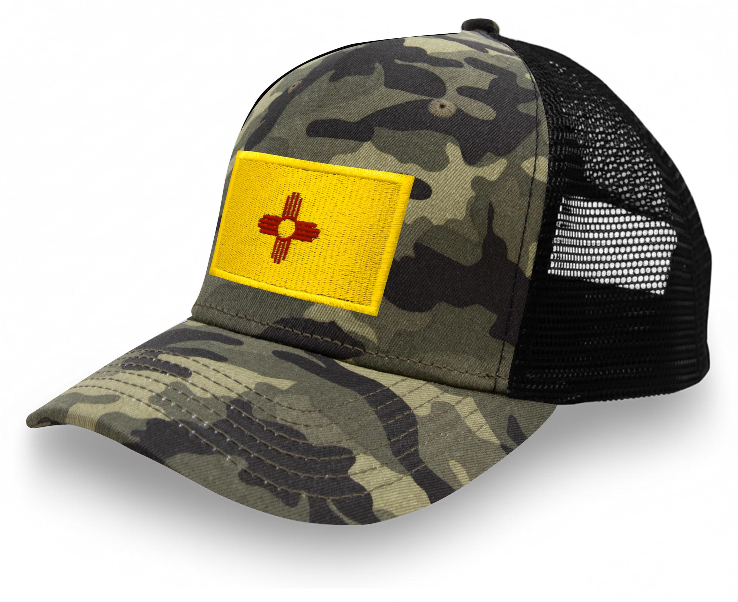 International Tie State Hat for Men and Women, Adjustable Snapback Trucker Baseball Cap with Embroidered Patch