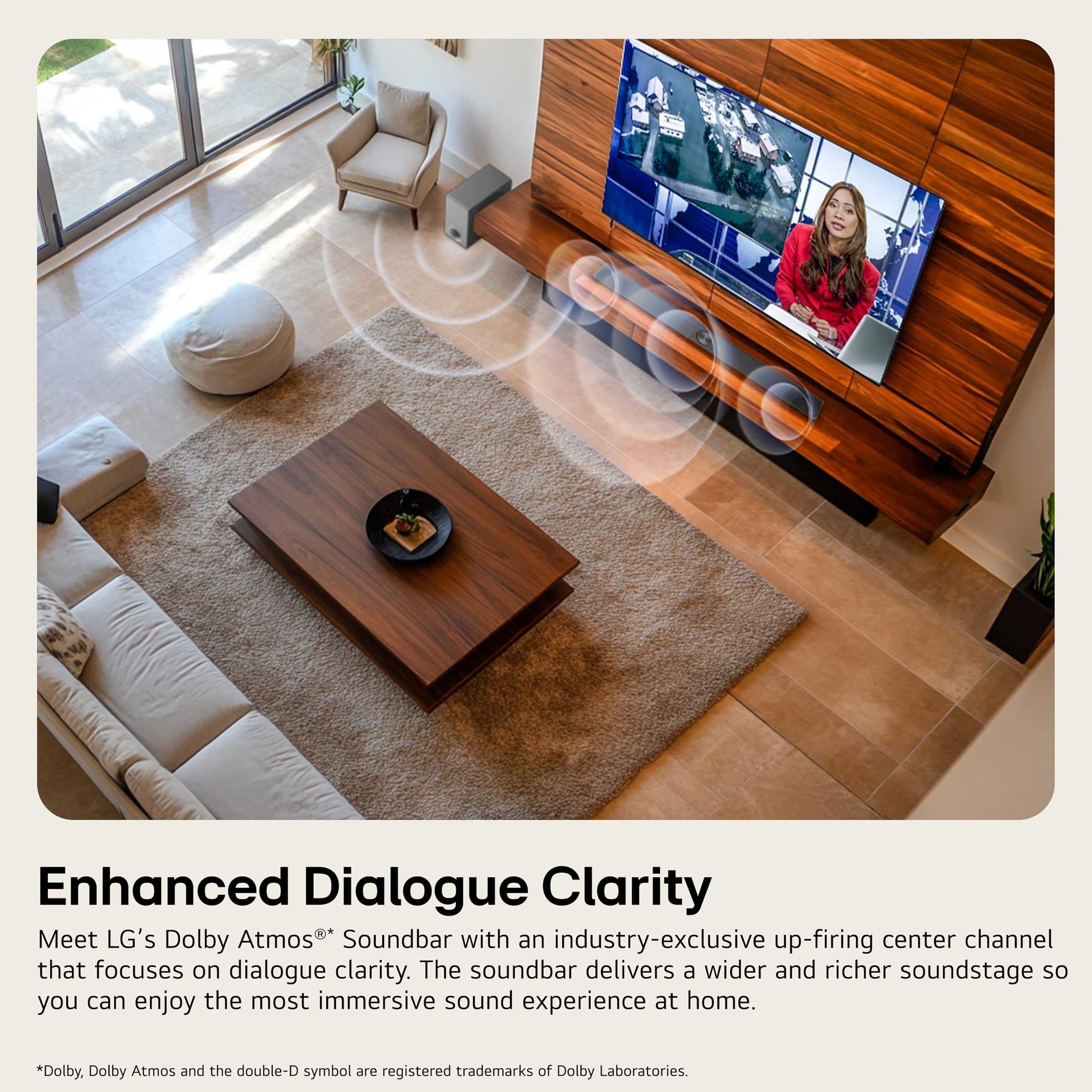 LG S70TY 400W 3.1.1 Channel Dolby Atmos, Center Up-Firing, Wow Orchestra Soundbar with HDMI, USB & Bluetooth Connectivity (Black) — Amazon image 6