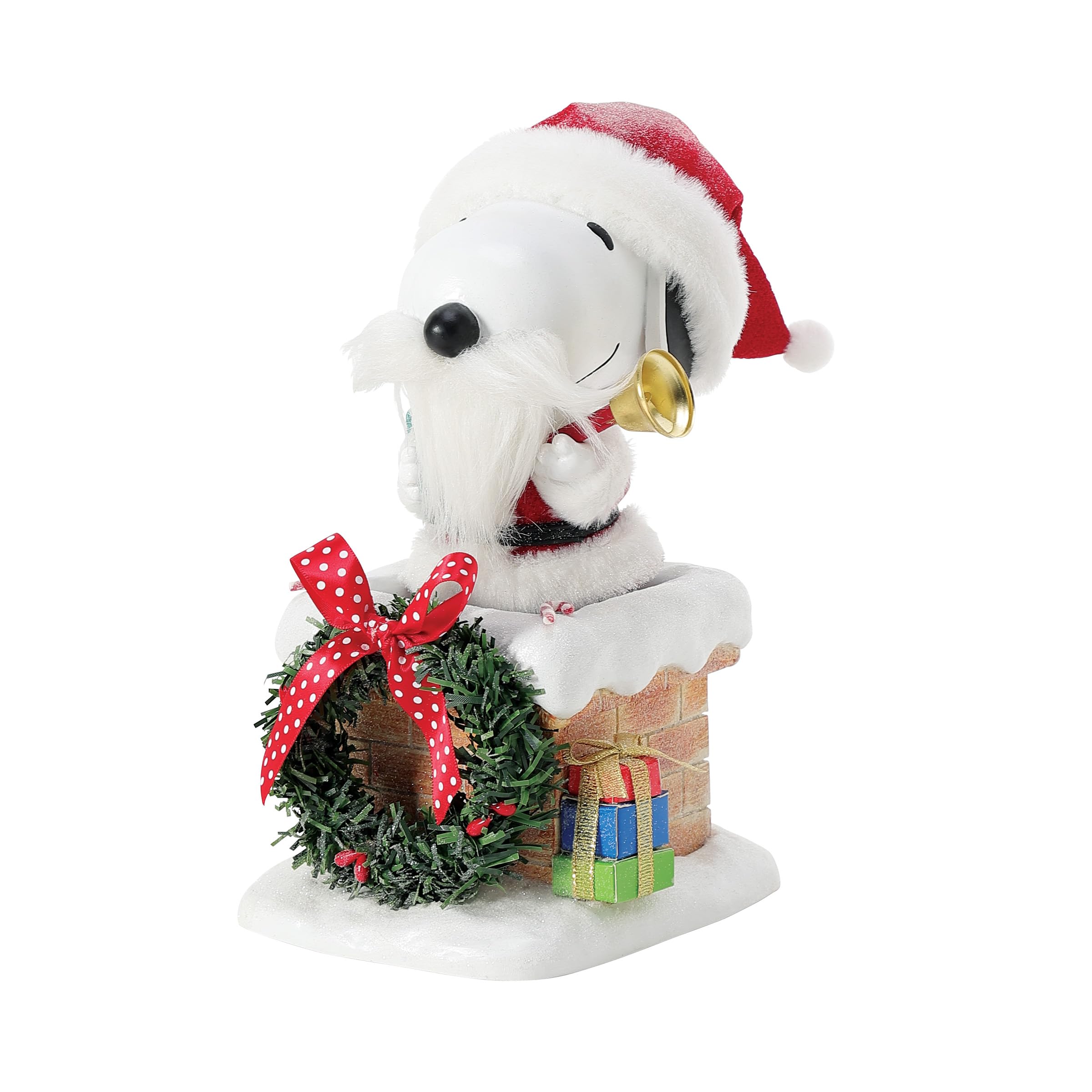 Amazon.com: Department 56 Possible Dreams Peanuts Santa Snoopy on