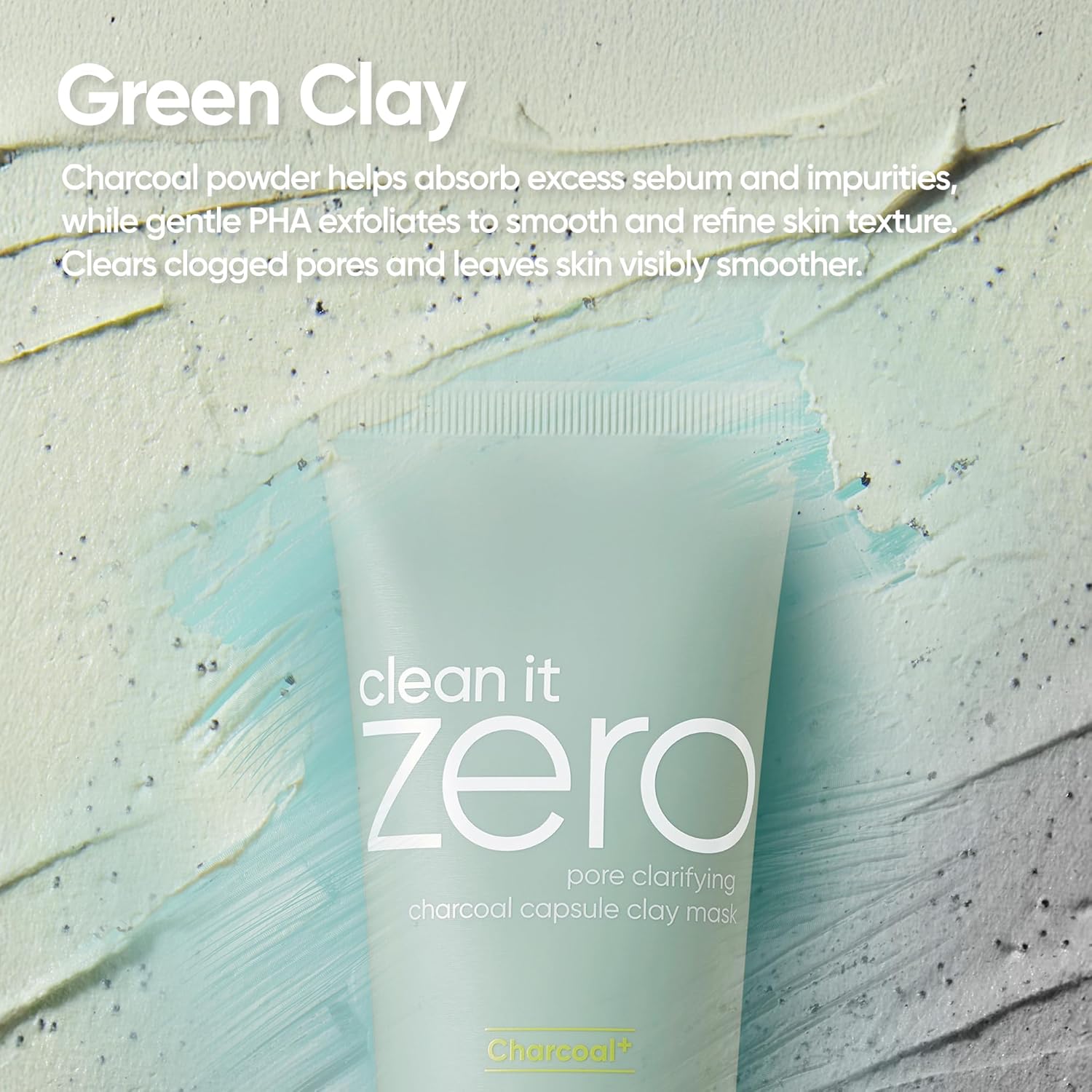 BANILA CO Clean It Zero Charcoal Capsule Pore Polish Mask | Gentle Exfoliating Facial Polish with Charcoal PHA Capsules & Green Clay | Korean Skincare for Oily & Sensitive Skin (100g / 3.53 oz) - Image 6