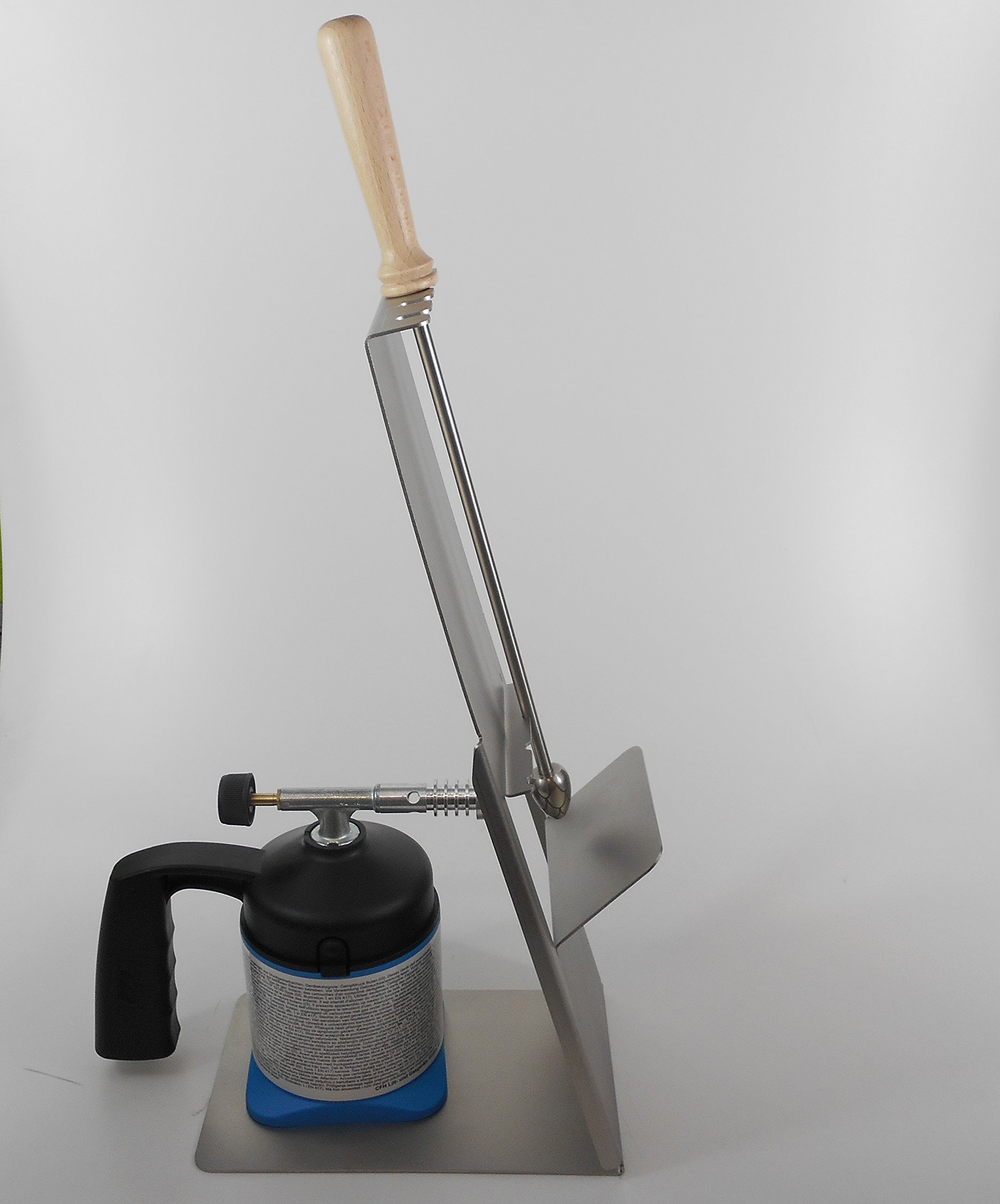 Pinchos de cerveza "Beerspike" – Pinchos para pinchos de cerveza de acuerdo con el método tradicional, juego completo con soporte y quemador de gas