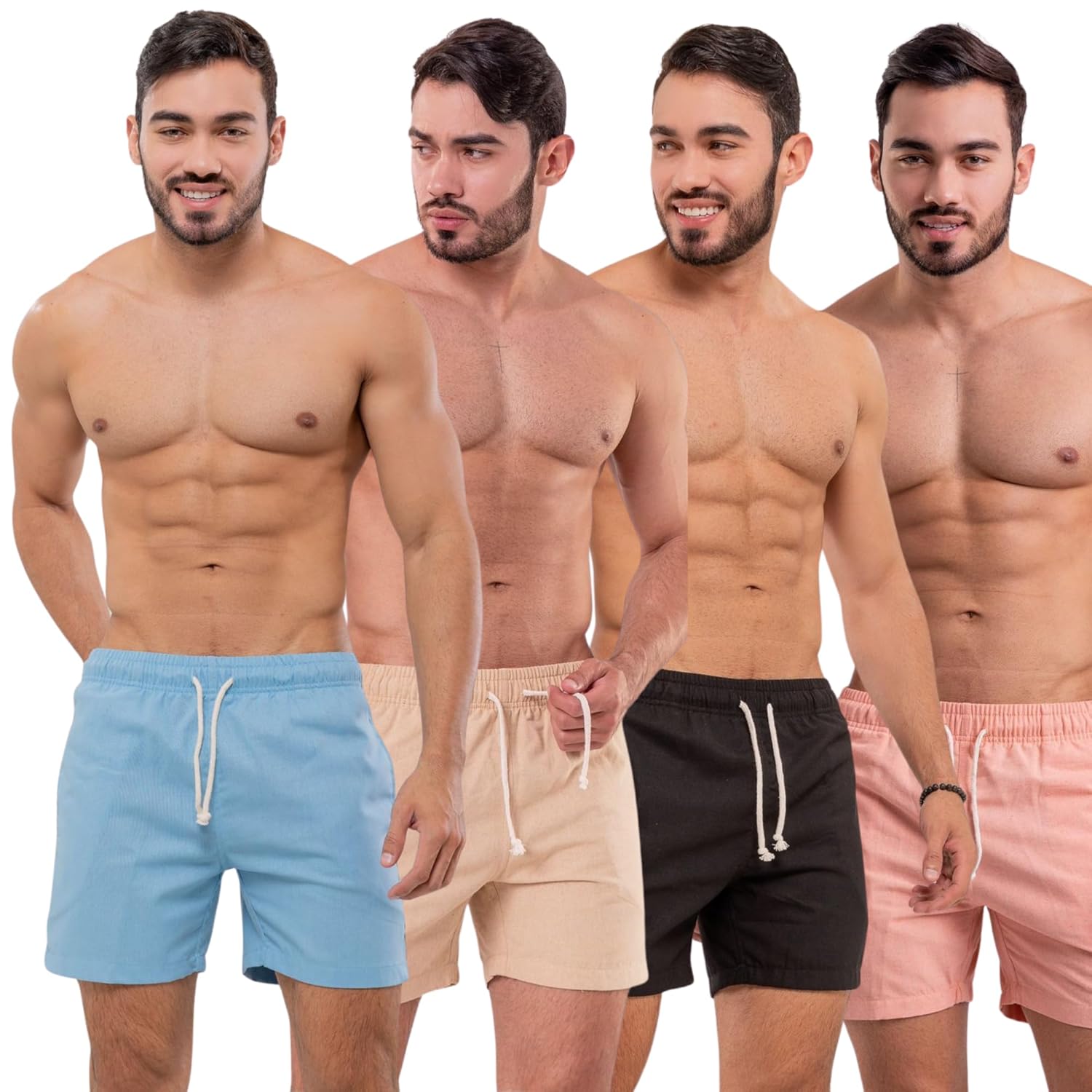 Kit com 4 Short Linho Masculino Bermuda Mauricinho Masculina Moda Praia Básico acima do joelho Loja Intro em promoção! Veja a oferta e mais achadinhos de Shorts & Bermudas 9 Hoje é o melhor dia para comprar Kit com 4 Short Linho Masculino Bermuda Mauricinho Masculina Moda Praia Básico acima do joelho Loja Intro com aquele preço maroto! Promoção! Aproveite a oferta! 9