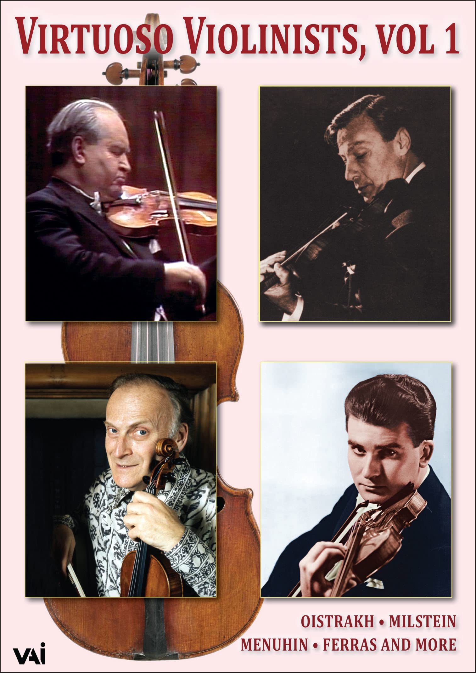 Oistrakh/Milstein/Menuhin/Ferras - Virtuoso Violinist Vol.1 [DVD]
