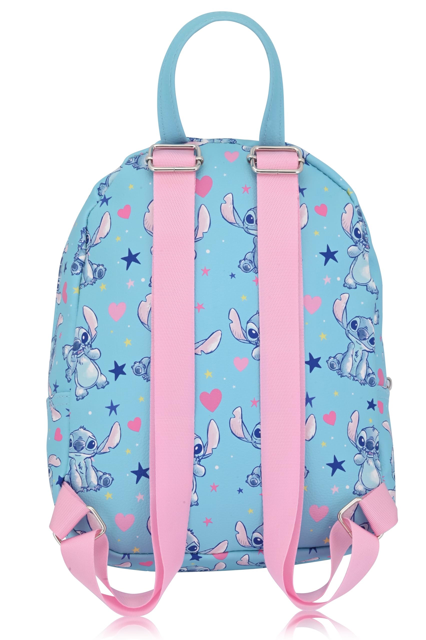 'Disney Lilo and Stitch Backpack for Women, Men, Unisex | Cute PU Leather 10'' Mini Backpack Purse | Stitch Bag & Accessories'