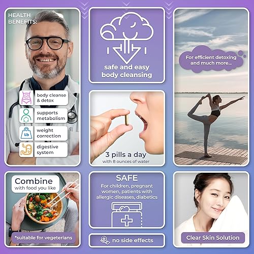 Miniatura 2 de Zeolite Detox - Desintoxicación activa del hígado, limpieza de colon y intestino para mujeres y hombres - Mineral de zeolita del océano antiguo -