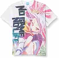 【未開封】ノーゲーム・ノーライフ 白 両面フルグラTシャツ Mサイズ 描き下ろし 「白」 両面フルグラフィックTシャツ ASCIENTE!Ver
