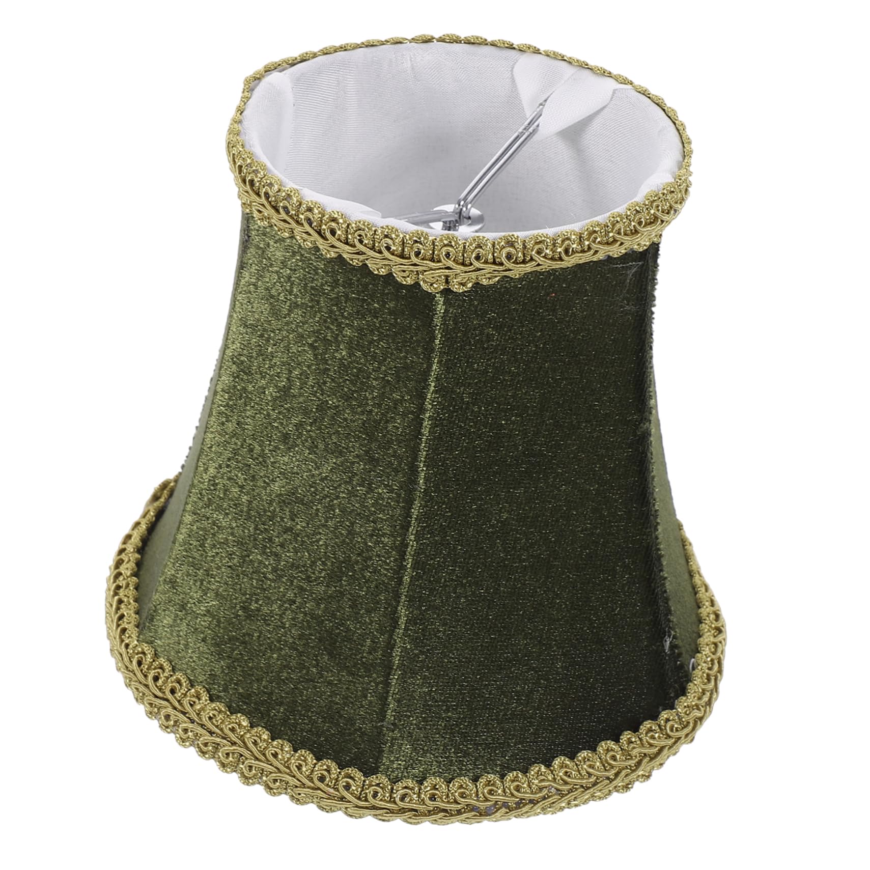 OSALADI Fabric Lampshade Cover for Light Socket Vintage Style Drum Lampshade for Desk Lamp Indoor Lighting Supply Random Color