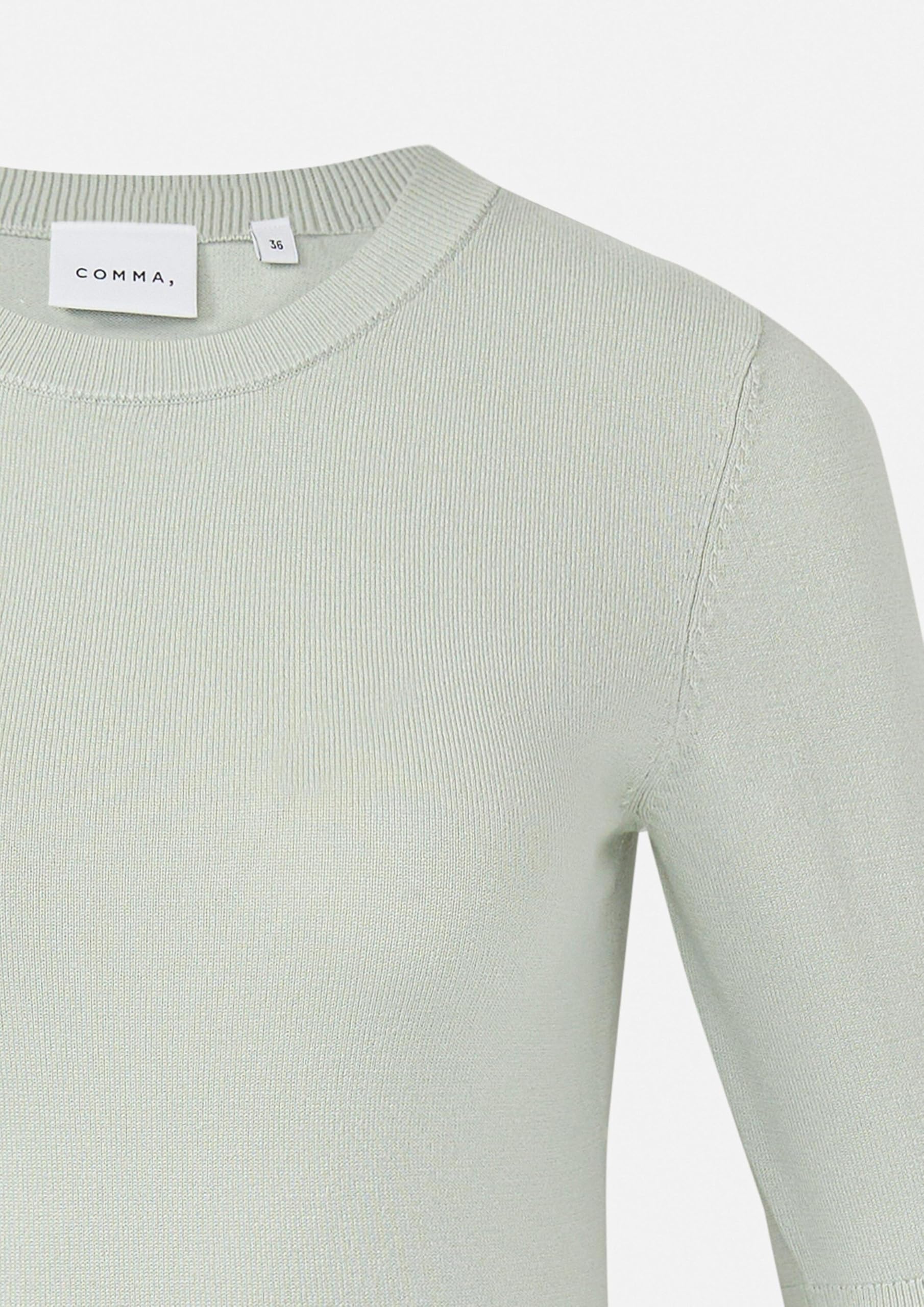 Comma Kurzarmpullover Slim Fit