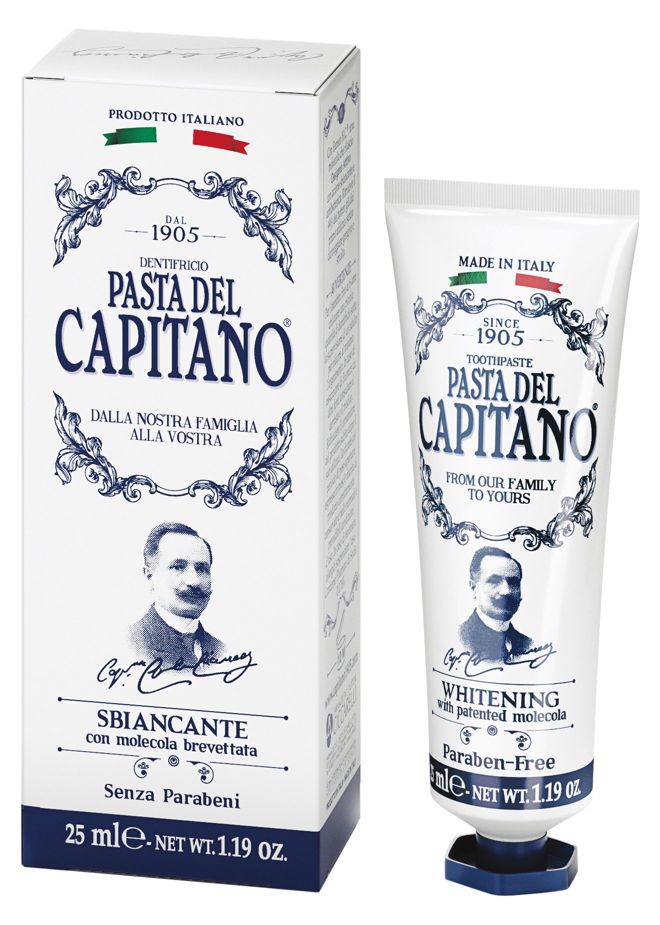 Teeth Whitening Captain Paste – 3 x 25 ml Containers – Total: 75 ml