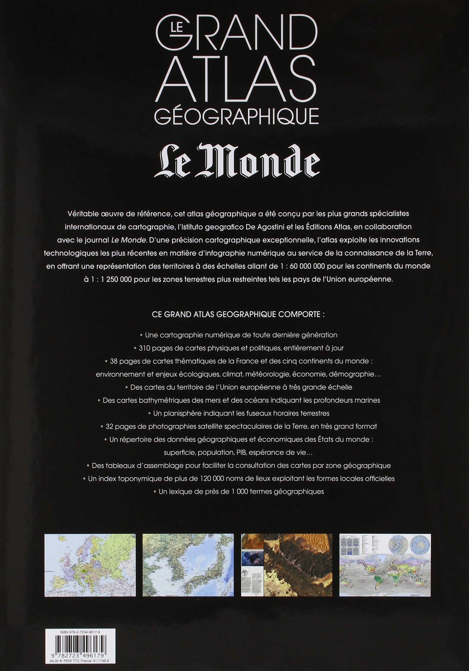 Le grand atlas géographique Le Monde 2015