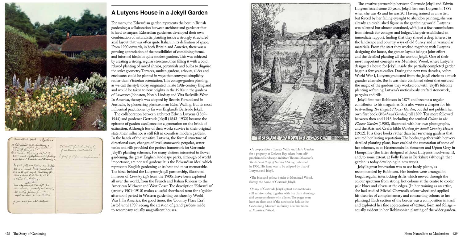 The Story of Gardening: A cultural history of famous gardens from around the world