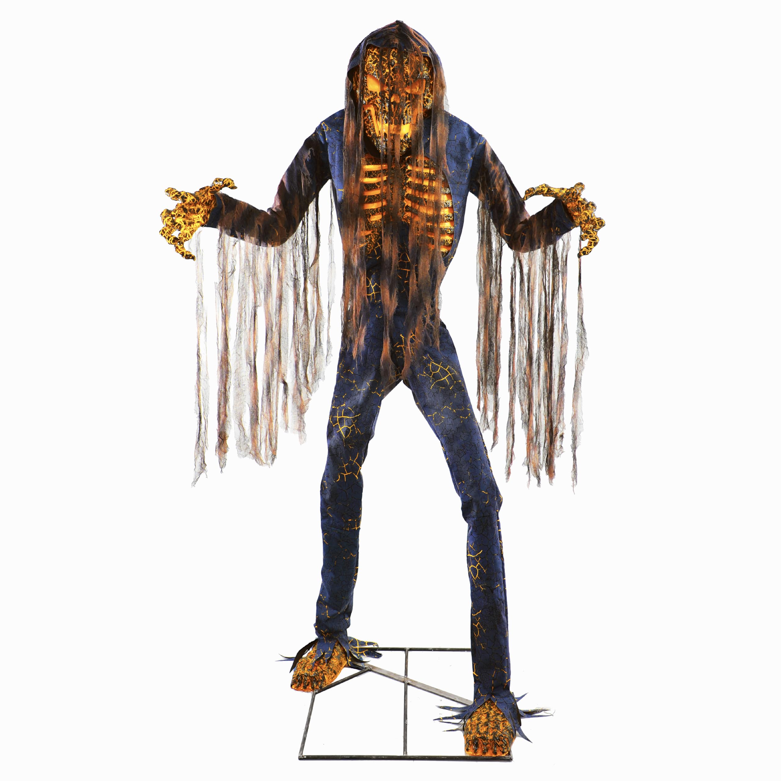 View 1 of *** MISSING PARTS *** 
Haunted Hill Farm 7.5-Ft. Smoldering Ghoul Animatronic