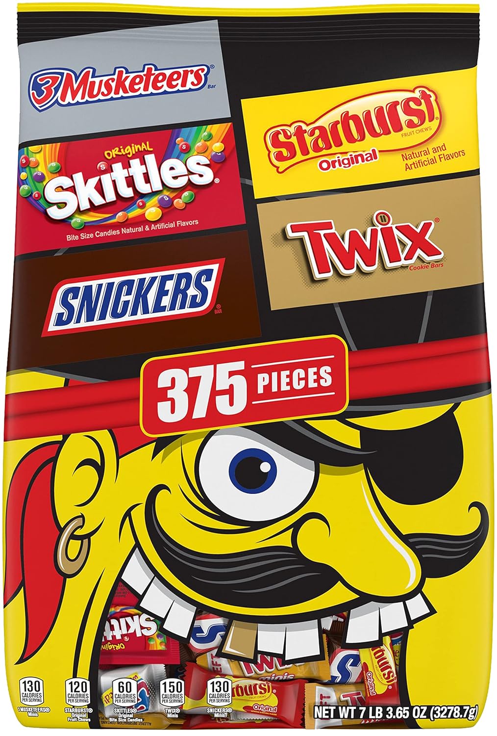 Mars Candy and Chocolate Assorted Variety Bulk Bag , Individually Wrapped Bars for