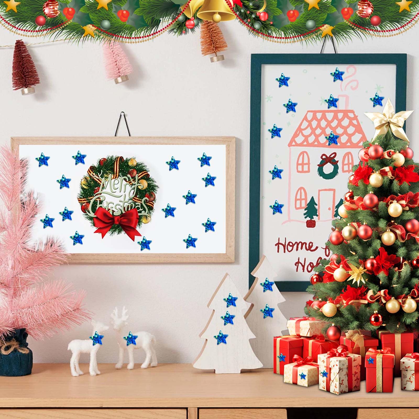 2100 Pcs Star Stickers, Glitter Star Stickers for Reward Chart 30 Sheets Reward Sticker - Image 2