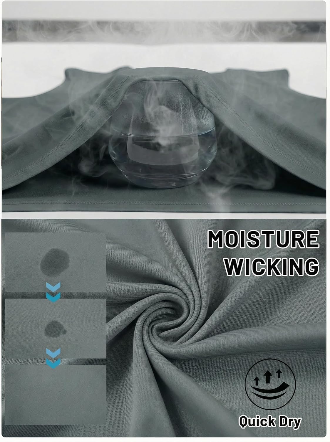 MAGCOMSEN Mens Tank Top Dry Fit Workout Muscle Gym Sleeveless Shirts Lightweight Moisture Wicking Athletic Tee Shirt - Image 5