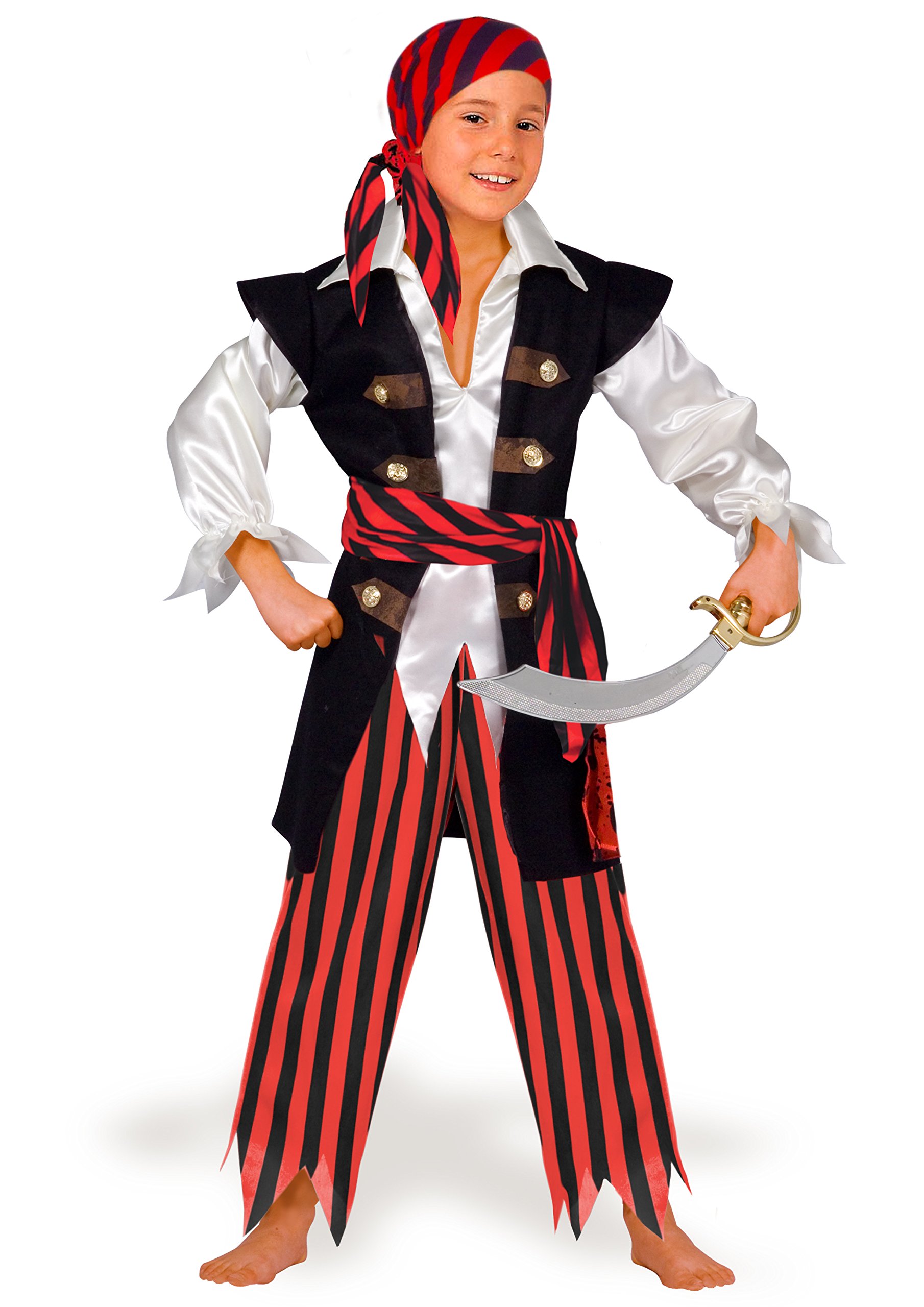 Ciao- Pirate Kostüm Verkleidung Junge Mädchen