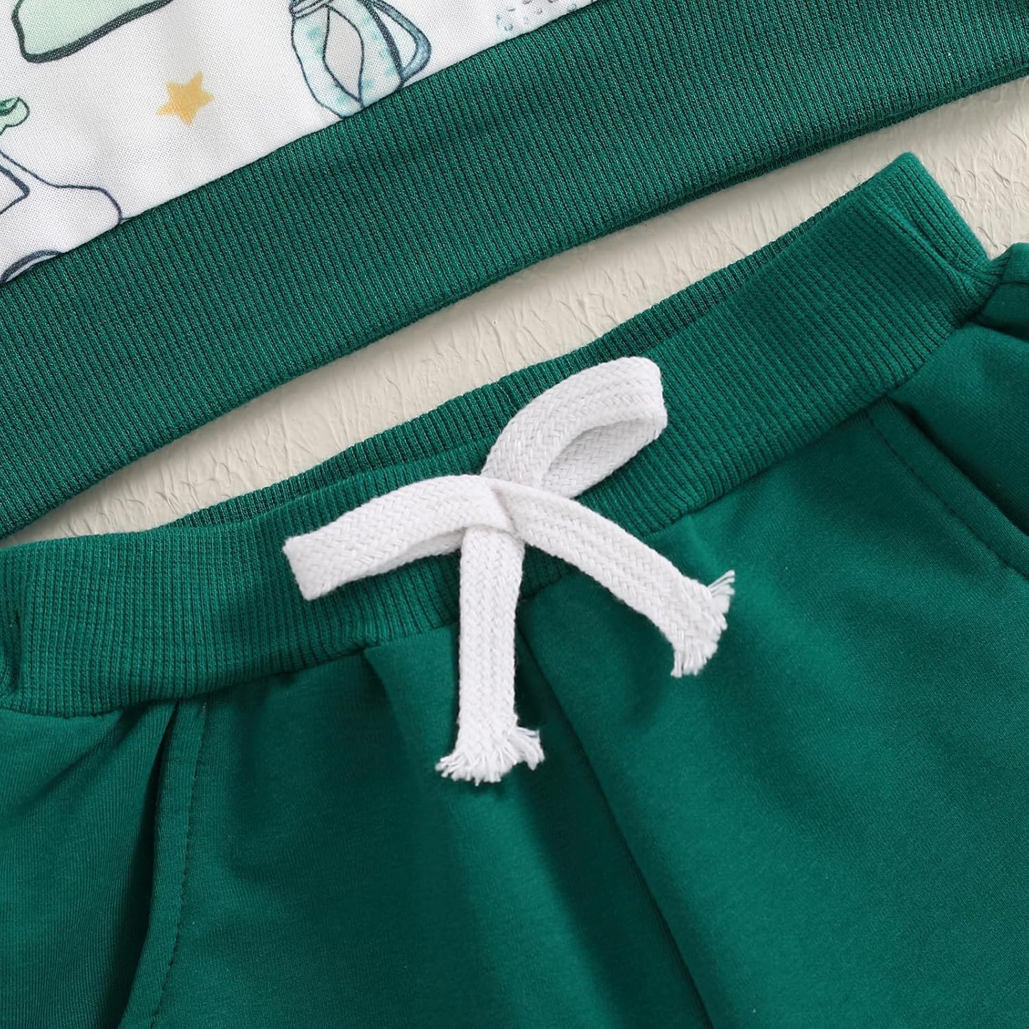 Chloefairy Toddler Baby Boy Golf Outfit Golf Cart Print Polo Sweatshirt Top Long Pants Set 2Pcs Boys Fall Clothes 6M-4T - Image 5