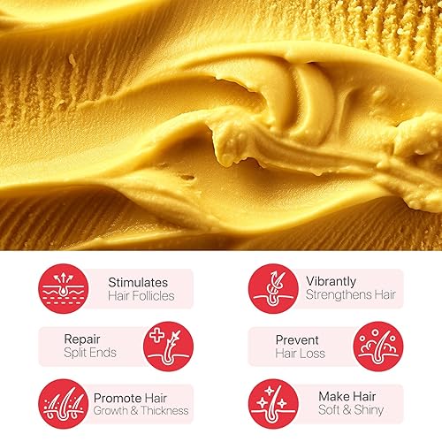 Miniatura 7 de Aceite de batana para el crecimiento del cabello, aceite de batana crudo 100% puro y natural para el crecimiento y reparación del cabello, evita la