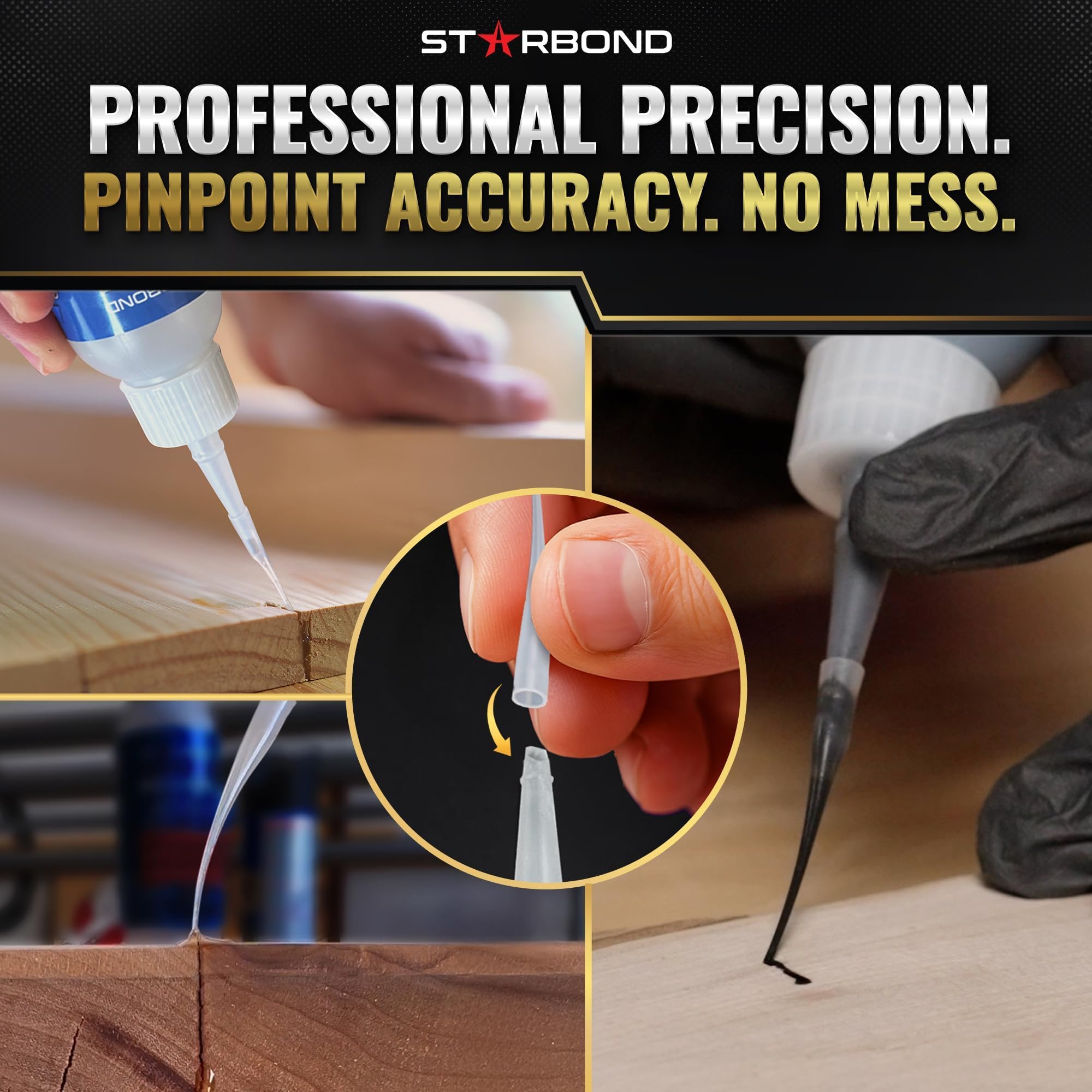 Starbond Super Glue Pro Kit - Strong & Fast CA Glue -6