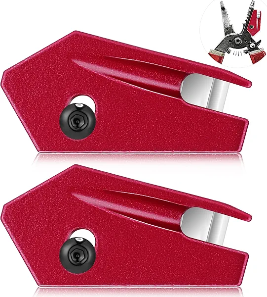 Enhon 2 Pack 47010 V Cutter NMSC Cable Stripper, Stainless Steel Wire Cutter NM Wire Stripper Tool, Knife Attachment