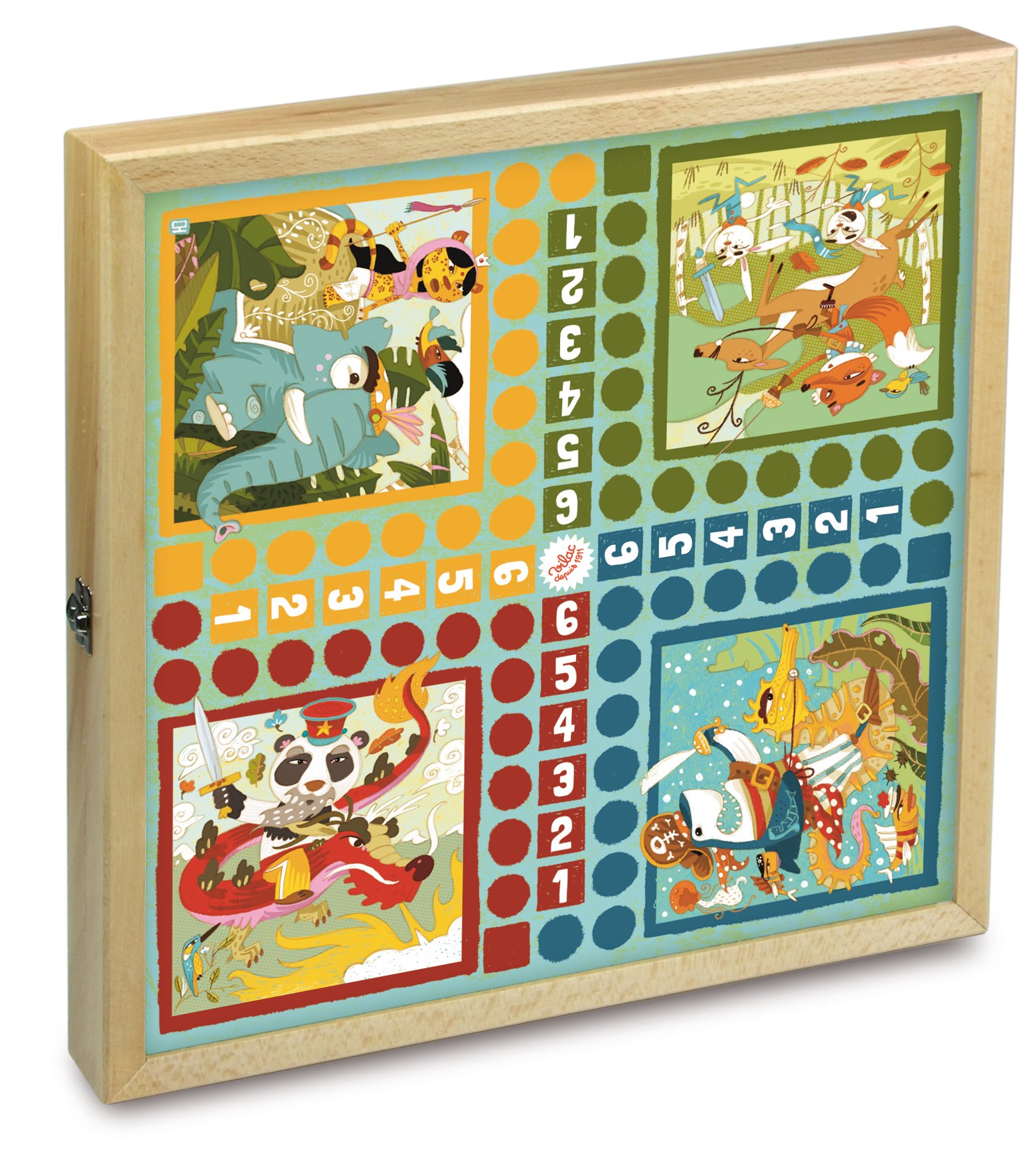 Vilac - 6107 - Coffret De Jeux des Mondes Fantastiques