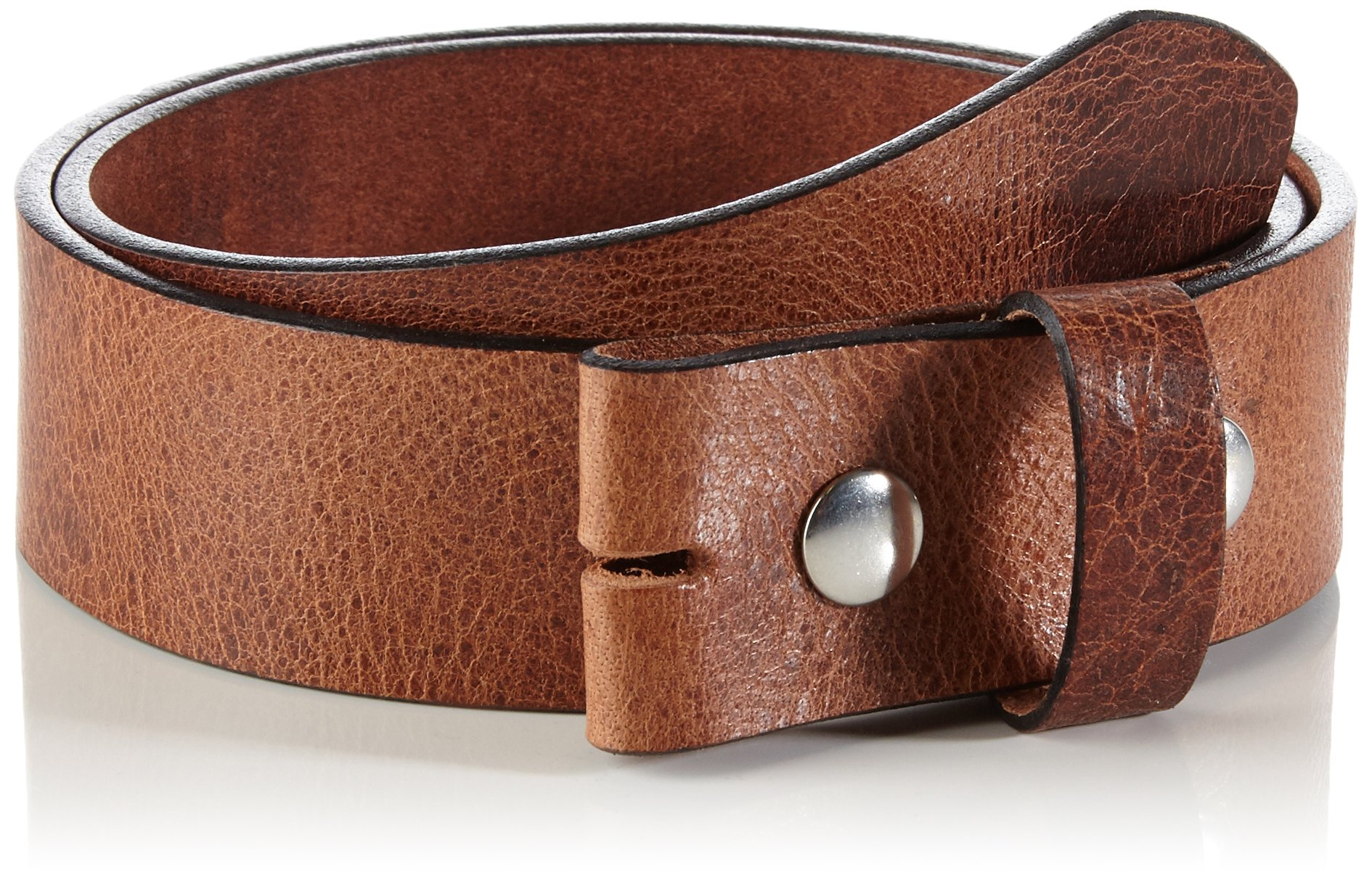 Unisex Gürtel Druckknopfgürtel Risorsa, Gr. 90 cm, Braun (coganc 3)