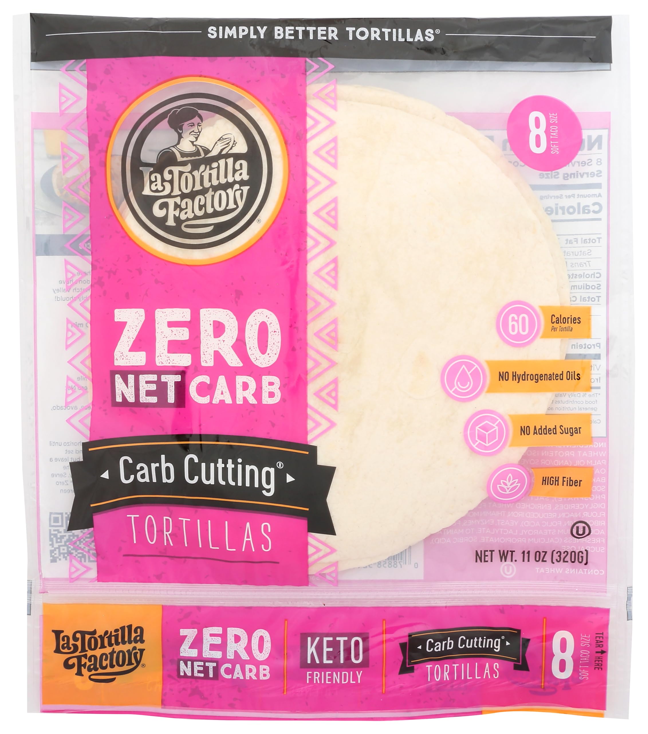 TORTILLA ZERO NT CARB CC