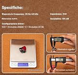 Linsoul ZiiGaat x Fresh Reviews Arete II IEM, 2nd Gen 1DD+4BA Hybrid In Ear Monitor, Wired HiFi Earbuds, Full CNC Aluminum Shell Earphone with Detachable Silver-Plated OFC Cable for Musician (Red) - 9