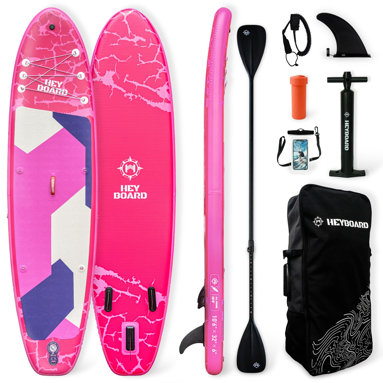 HEYBOARD Inflatable Stand Up Paddle Board