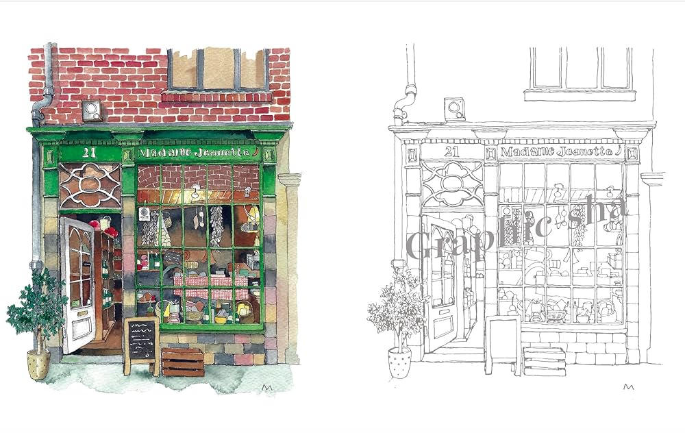 アメリカ南部の美しいイラスト集 イラスト洋書 デッサン 風景画