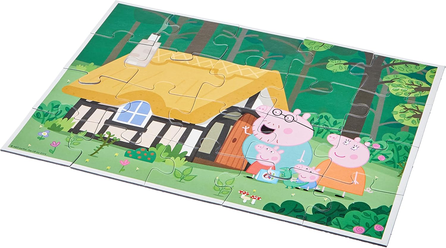 Educa Borrás- Multi 4 Junior Peppa Pig 20-40-60-80 (18645)