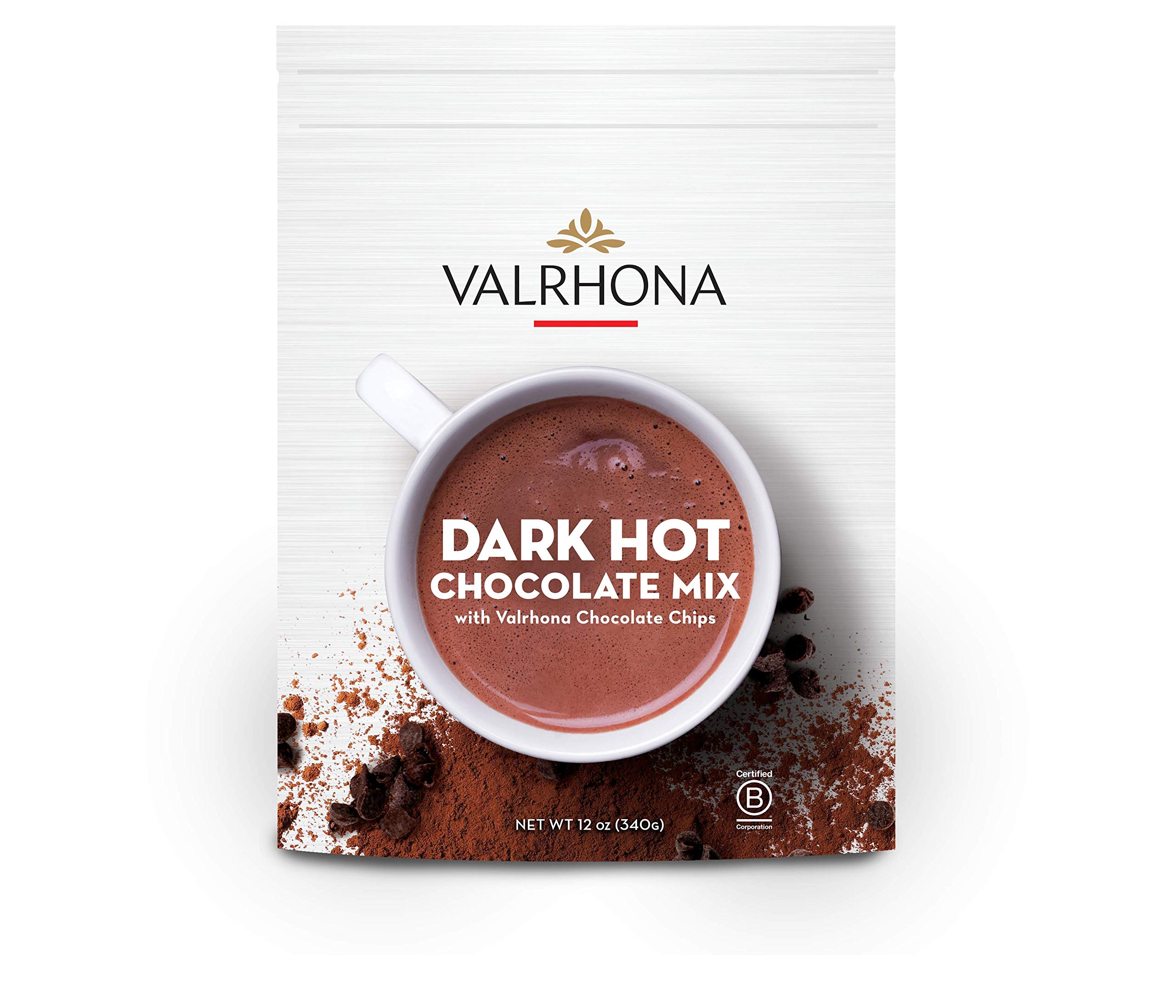 Premium Dark Hot Chocolate Sweet Mix. Rich Smooth & Full of Dark Chocolate Flavor. Dark Hot Chocolate Cocoa Powder with Cream, Almond, or Oat Milk for a Completely Satisfying Beverage 12oz Packet