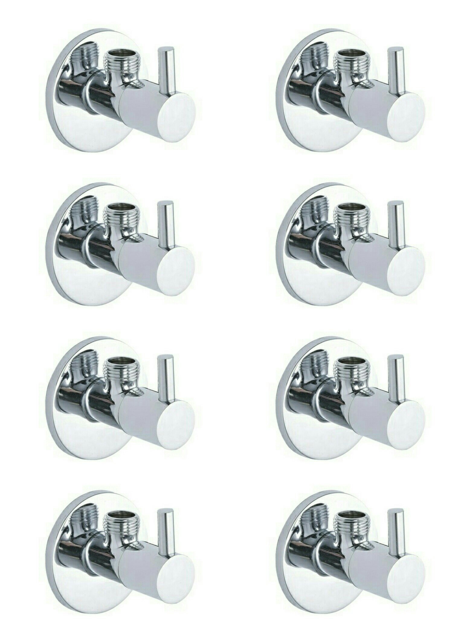 10X Angle Valve Turbo Set of Eight Pieces || Bathroom Faucets || Taps and Faucet || Angle Valve || Angular Stop Cock || Wash Basin Tap || Angle Valve for Bathroom || Geyser Tap || (B078Q7N882) Amazon Price History, Amazon Price Tracker