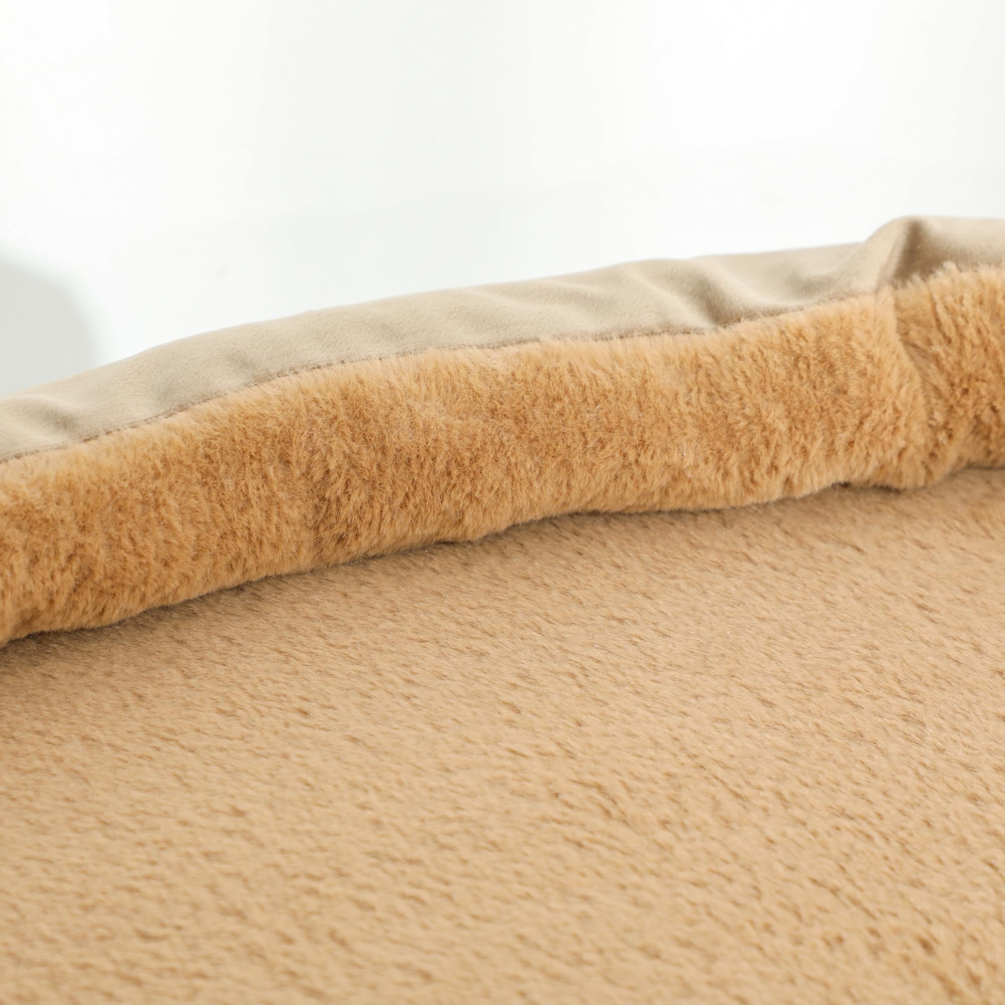 PawHut Kratzbaum 86 cm mit Sprungplattform für Katzen bis 7 kg Kaffee | Katzenbaum, Bett, Spielball, Katzenkratzbaum mit Jute-Kratzsäulen