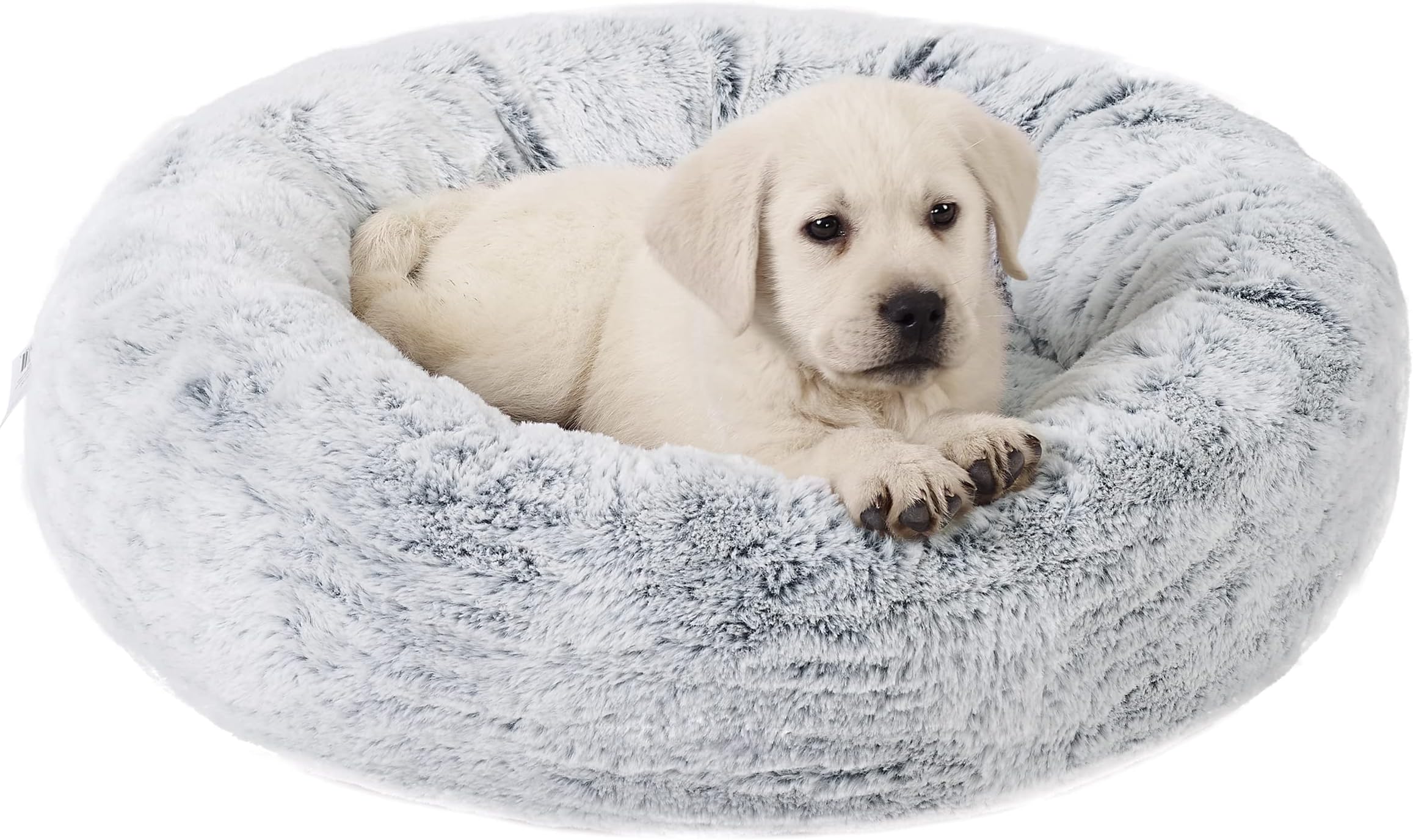 Arlee Donut Round Pet Dog Bed Memory Foam Calming