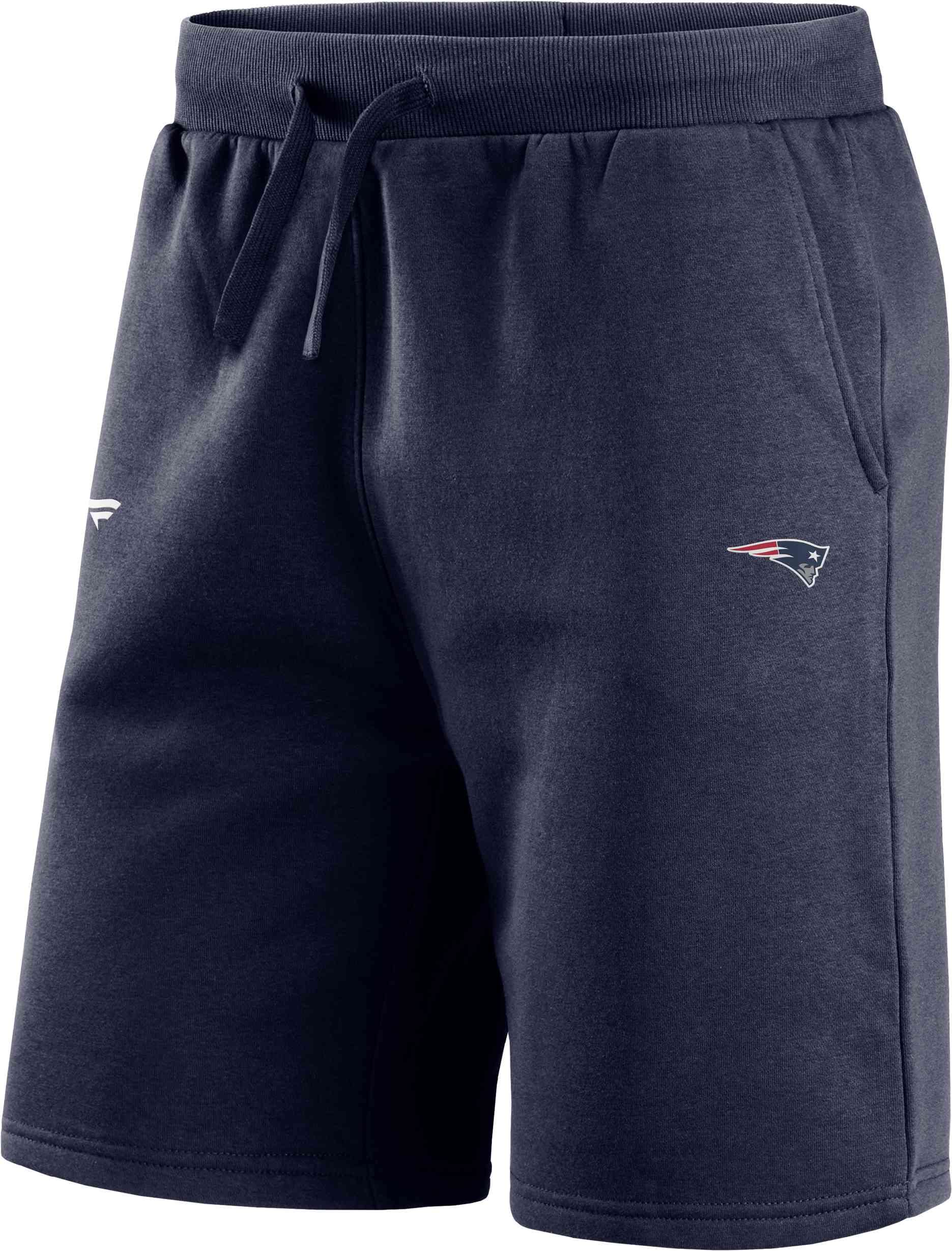 Fanatics - NFL New England Patriots Primary Logo Fleece Shorts Blau XL