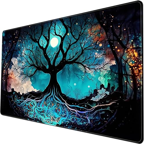 Alfombrilla de mouse grande con diseño de mármol rosa para juegos, color oro rosa, para mantenerse positivo, trabaja duro y haz que suceda,