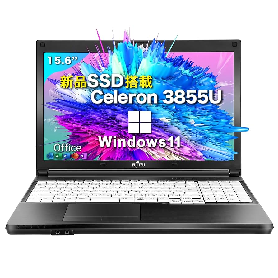 Intel　Celeron 　15.6インチ ノートPC Amazon.co.jp: ノートパソコン【Win 11搭載/MS Office 2019