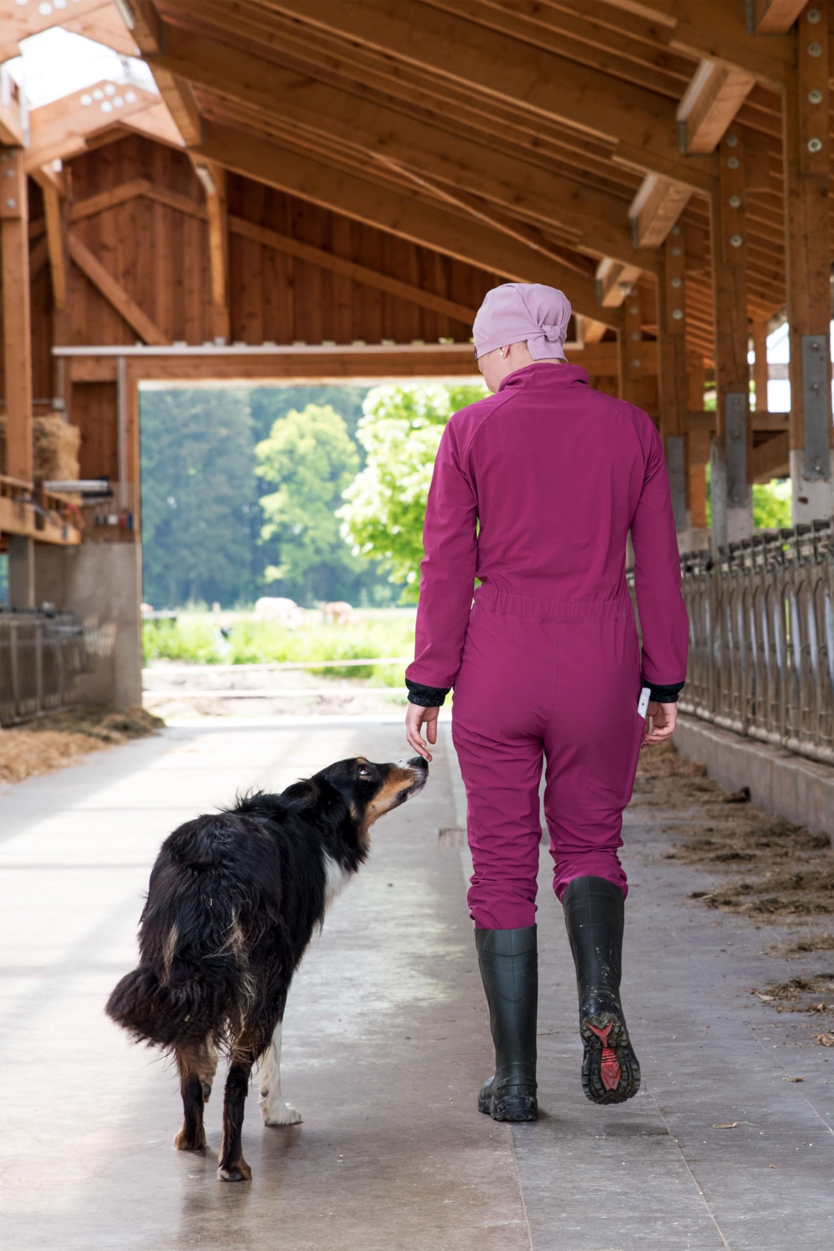 Overall Donna - Tuta da Stalla - Protegge dagli Odori, Resistente all’Acqua, Traspirante