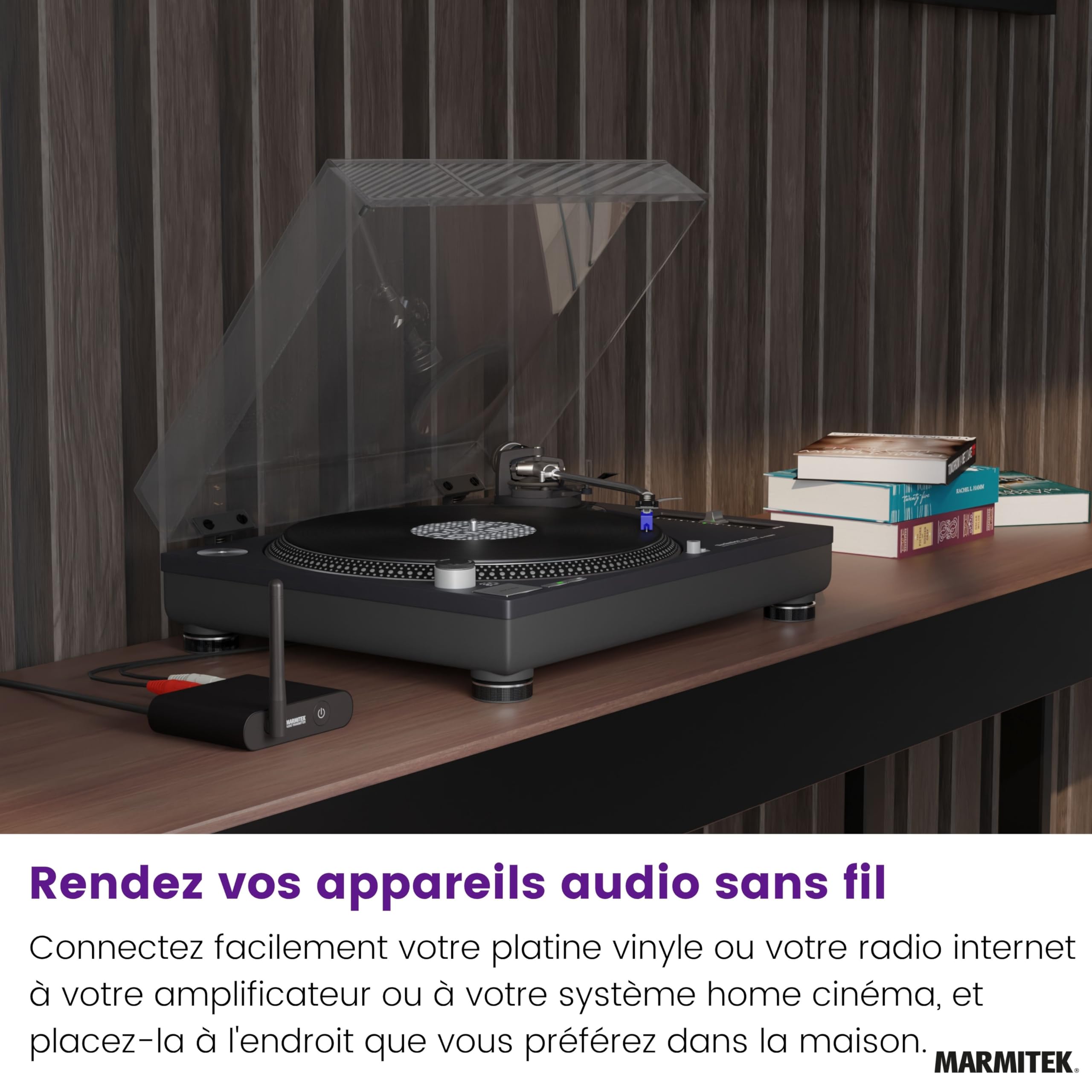 Marmitek Audio Anywhere 730 - Émetteur Audio sans Fil pour TV HDMI Arc