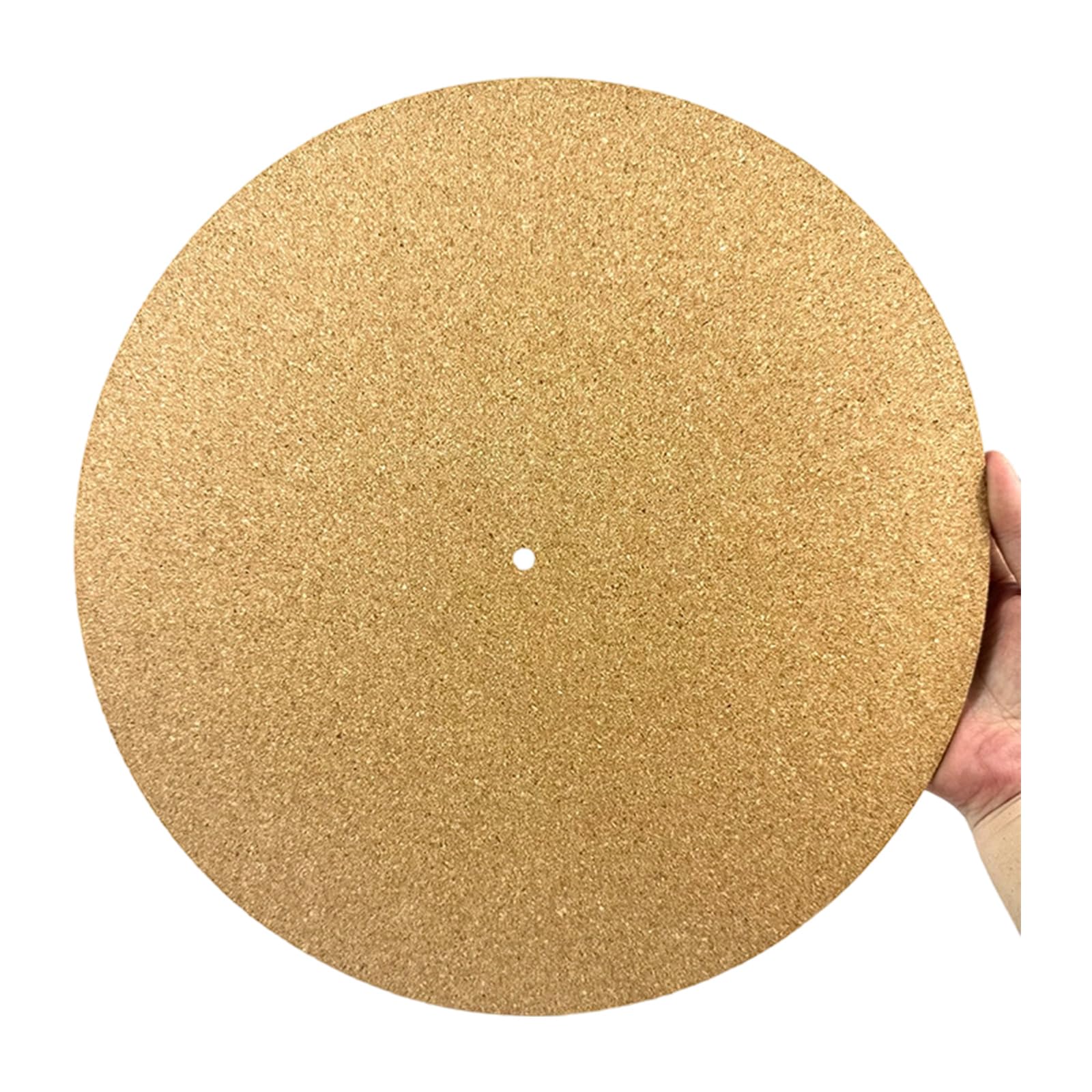 APGLSXY 12inch Record Pad Soft Cork Mat Turntable Mat Pad Resistant 297mm Sound Controller Phonograph Accessories Soft Cork Record Platter