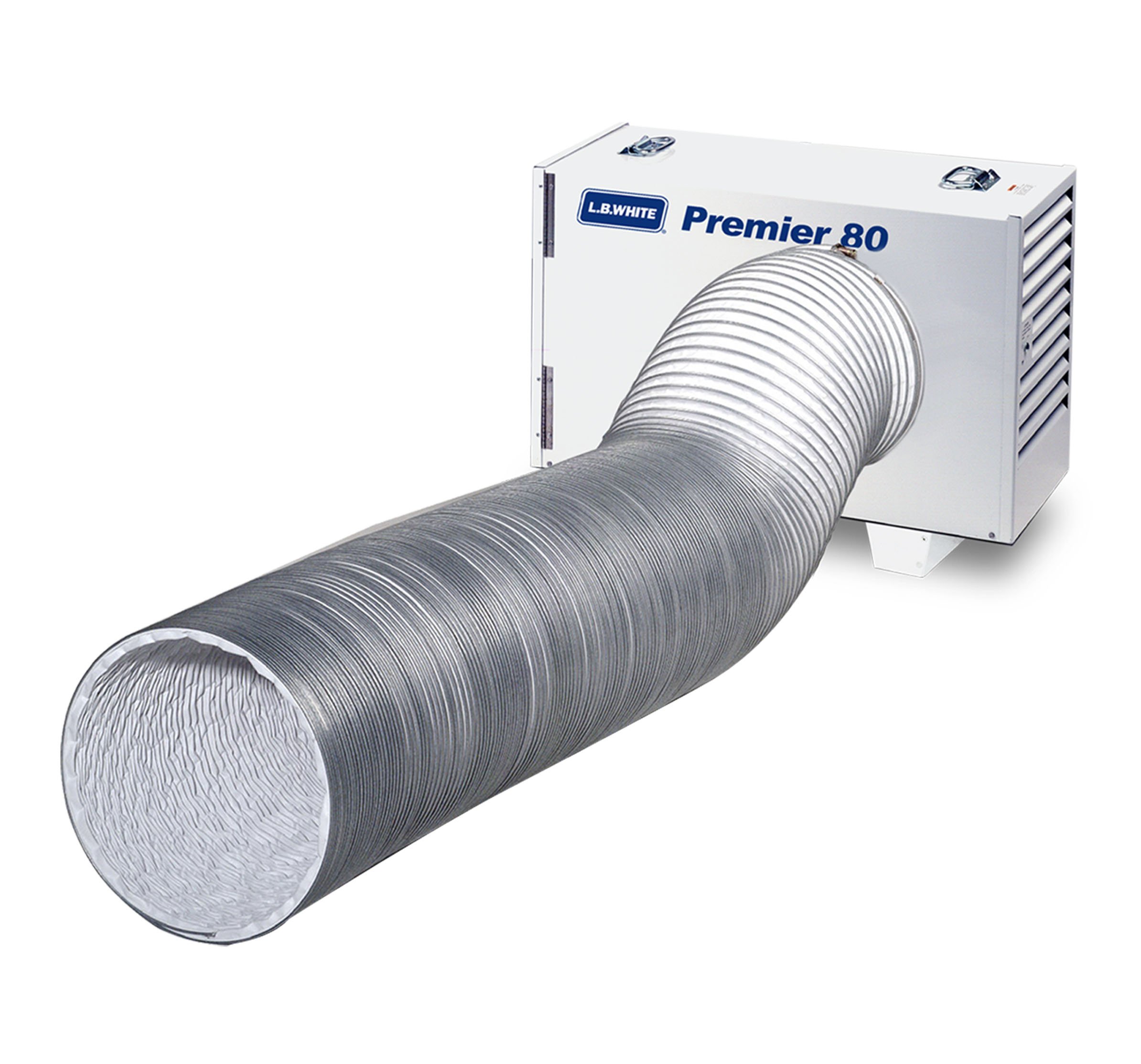 L.B. White TS080 Premier 80 Forced Air Propane Heater – Durable 