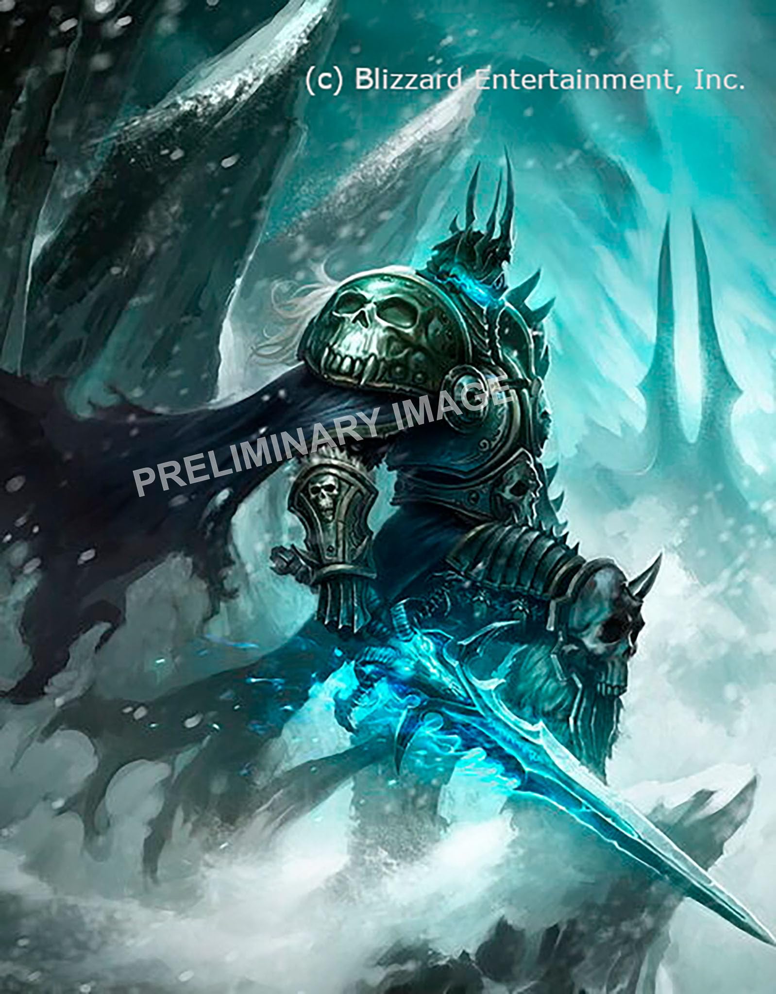 Revell Gift Set 03515 The Lich King: World of Warcraft 1:16 Scale Unbuilt Plastic Model Kit with Accessories
