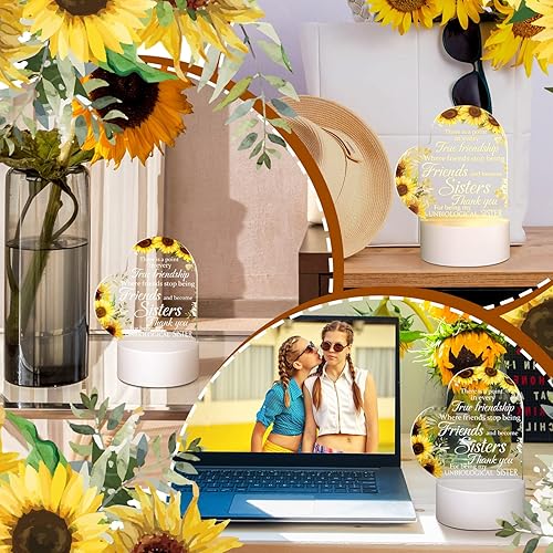 Miniatura 6 de Jetec Regalos para amigas cristianas de cumpleaños regalo religioso luz nocturna inspiradora para cumpleaños lámpara de vacaciones regalo para mi