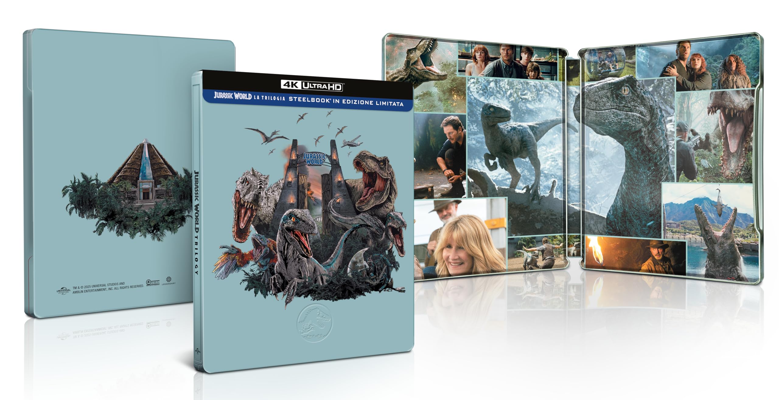 Jurassic World Trilogy 3 4K UHD)