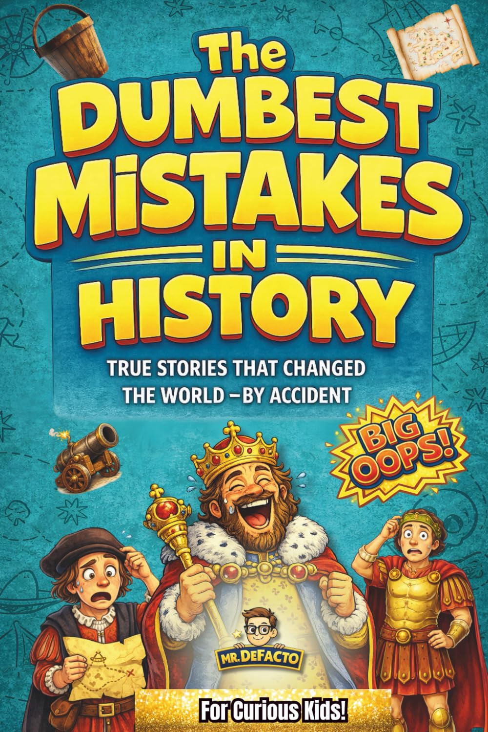 The Dumbest Mistakes in History: True Stories that Changed the World - By Accident. Epic Fails, and Bad Decisions that impacted the world. Perfect Gift for Curious and Smart Kids.