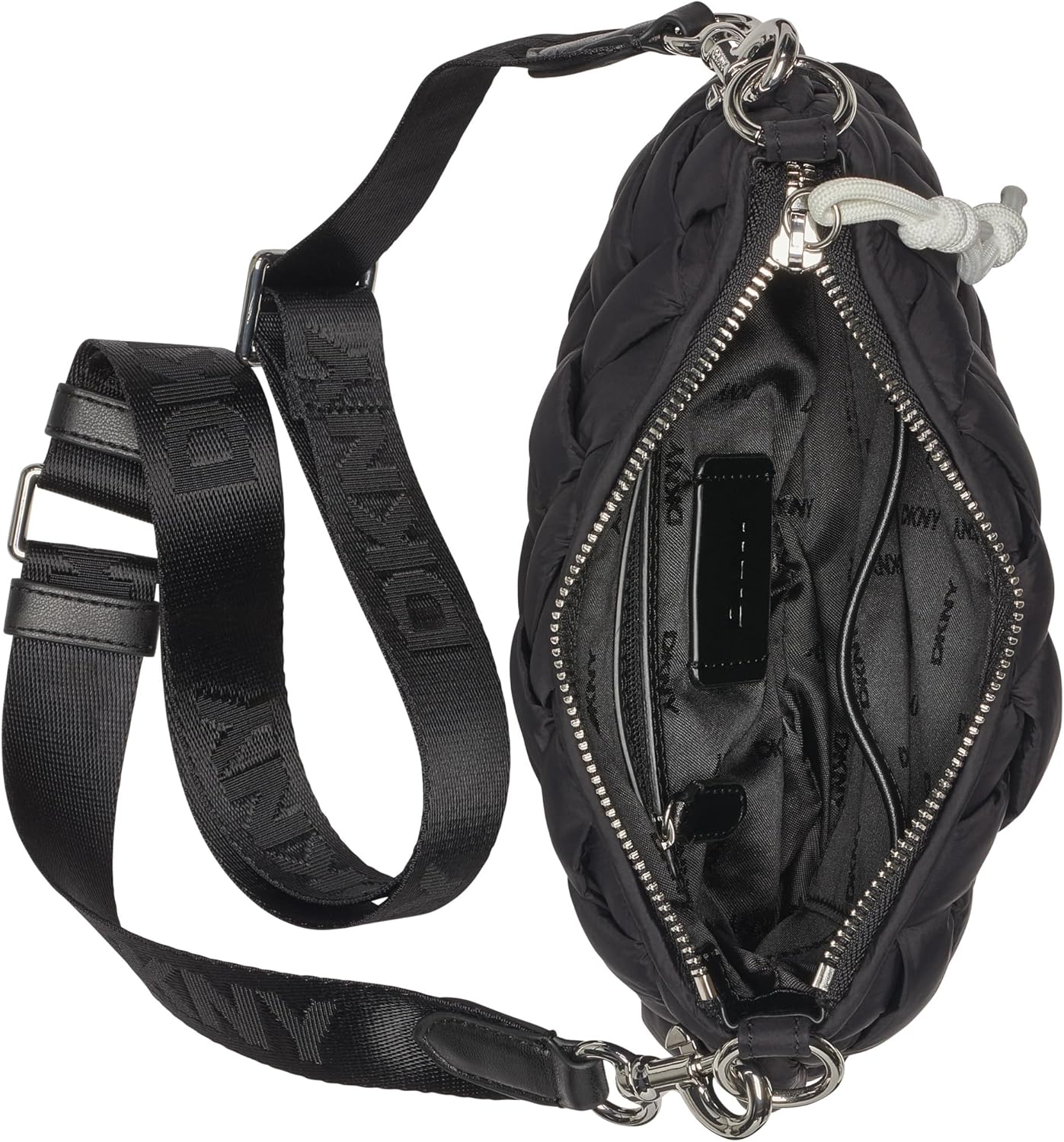 DKNY womens Nadia Quilted Crossbody Bag - Image 2