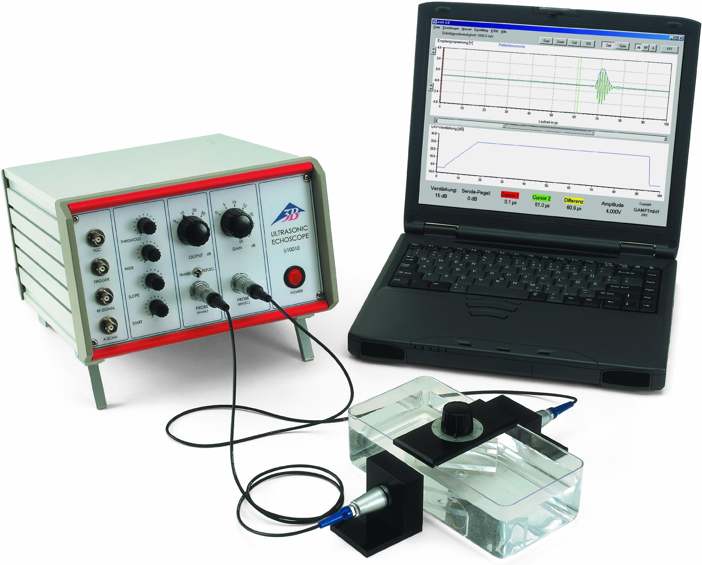 3B Scientific U100101 USB Ultrasonic Echoscope