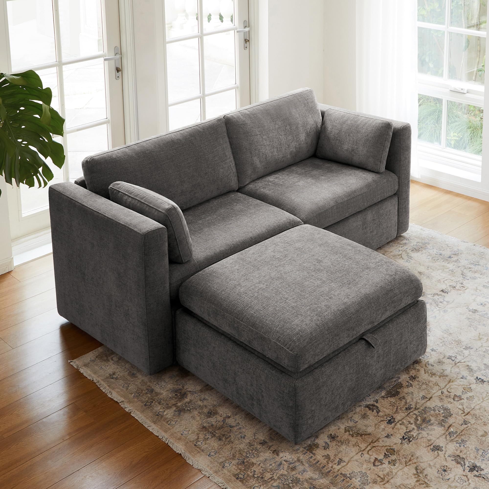 Amazon.com: CHITA Modular Sectional Sofa, FSC Certified L Shaped
